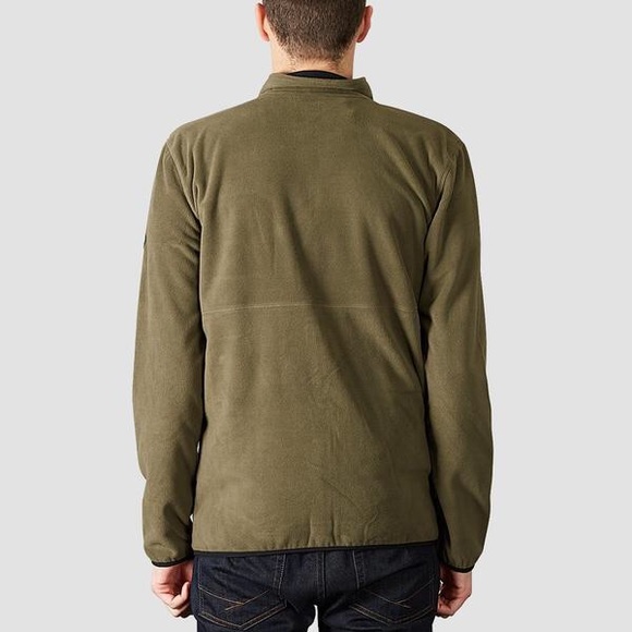 🔥Quiksilver Butter Technical Zip-Up Fleece NWT - Picture 5 of 6